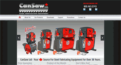 Desktop Screenshot of cansaw.com